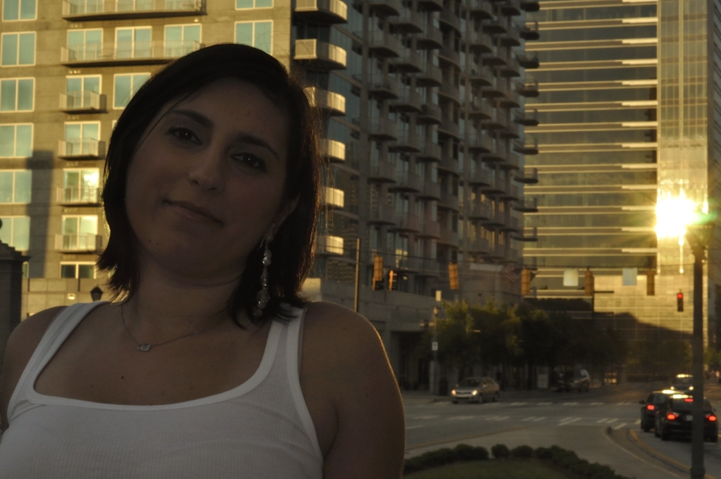 Brown hair Medium hairstyles Face Girl City