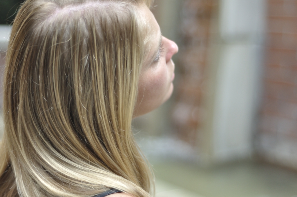 Girl Blonde hair Beautiful