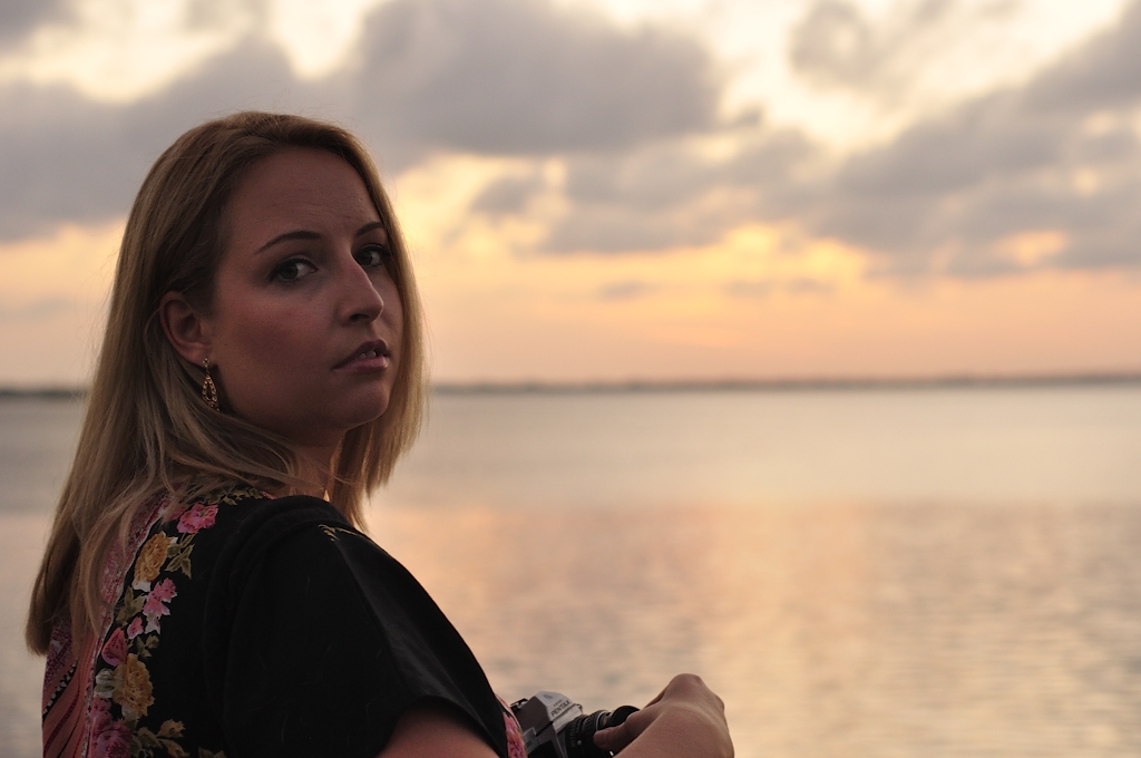 Girl Blonde hair Weather White American