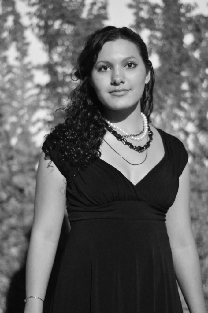 Girl Curly long Hair Teenage Mexican Smile Beautiful