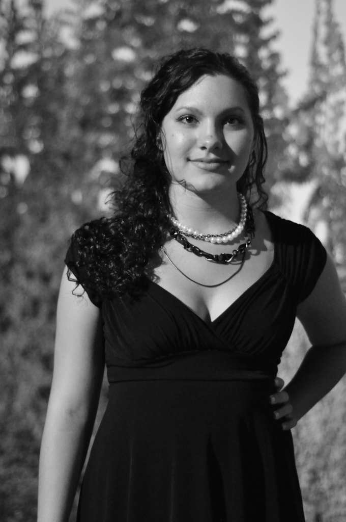 Girl Curly long Hair Teenage Mexican Smile