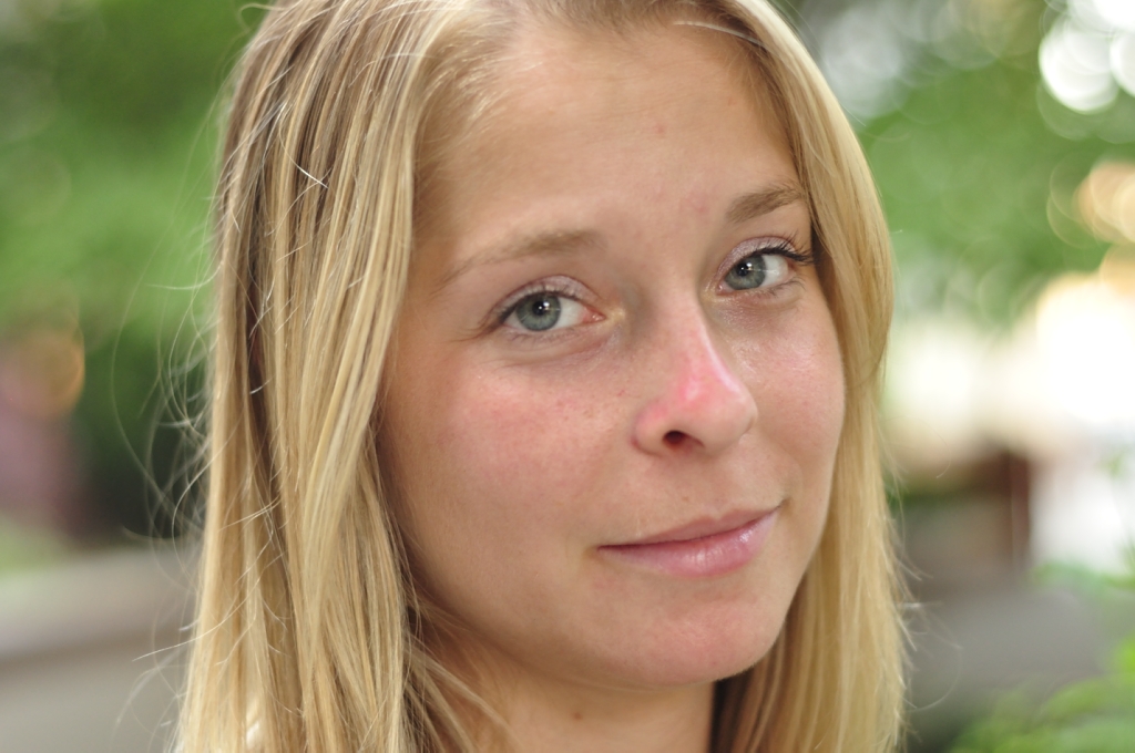 Girl Face Blonde hair Cute Angry
