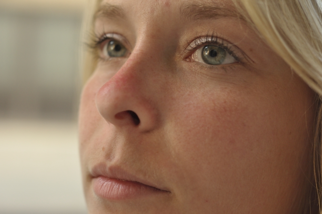 Girl Face Blonde hair Pretty Eyes