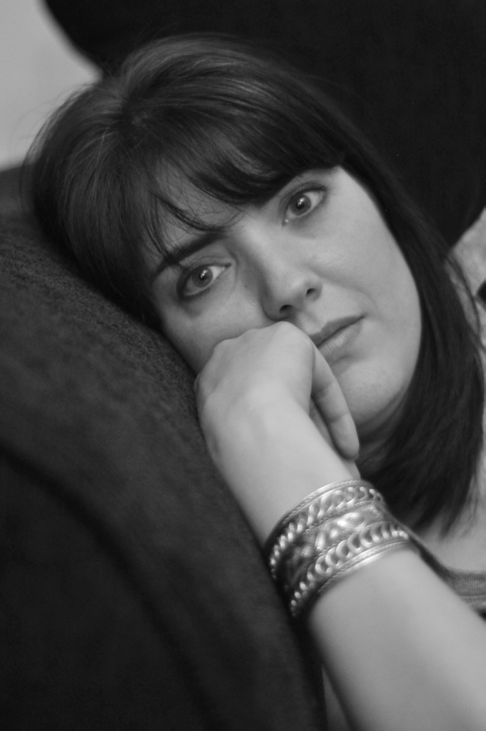 Girl Face Medium hairstyles Sad
