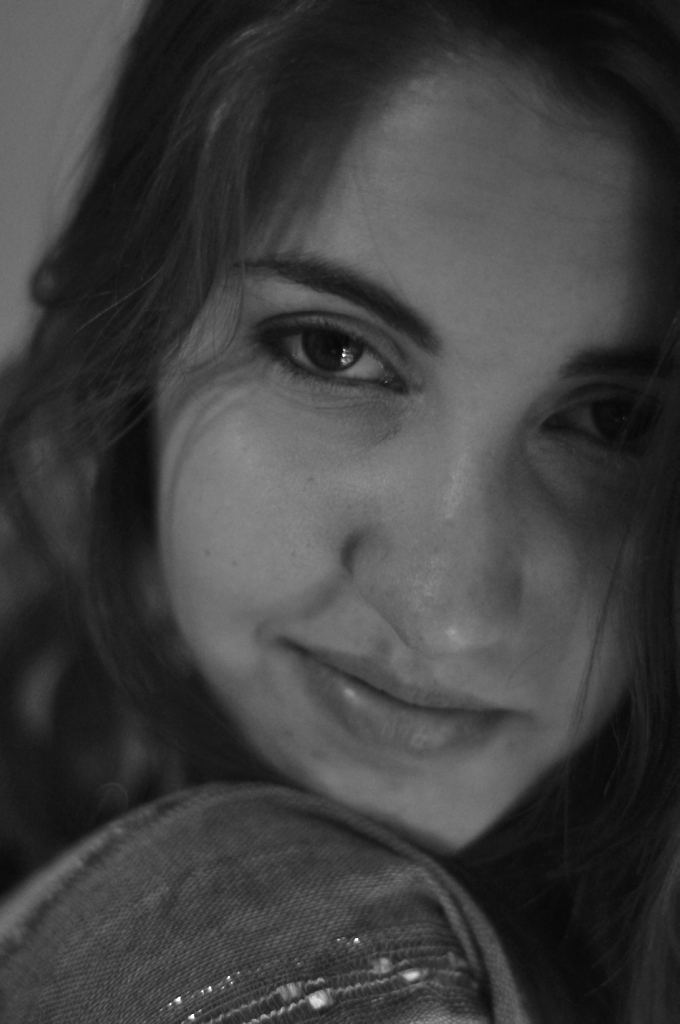 Girl Face Model Teenage Happy