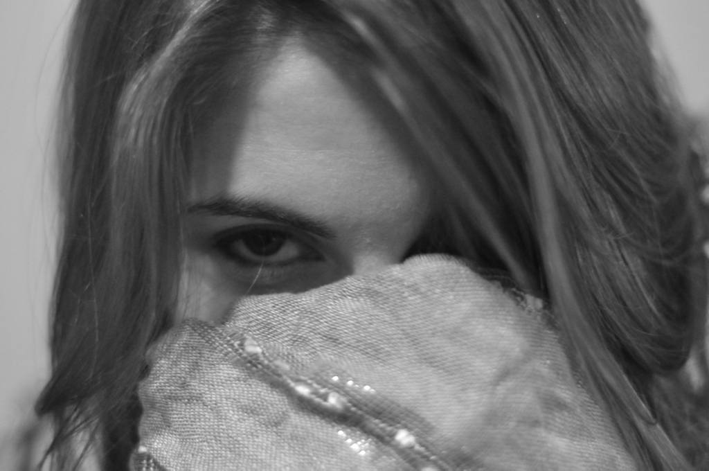 Girl Face Model Teenage White