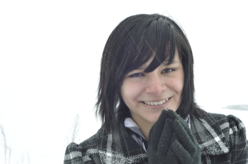 Girl Face Native American Indian Black hair Bangs Teenage Mexian Beautiful Medium hairstyles