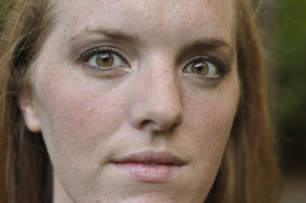 Girl Face Red hair Country
