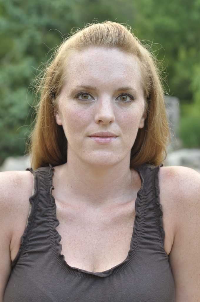 Girl Face Red hair Long Country Pretty
