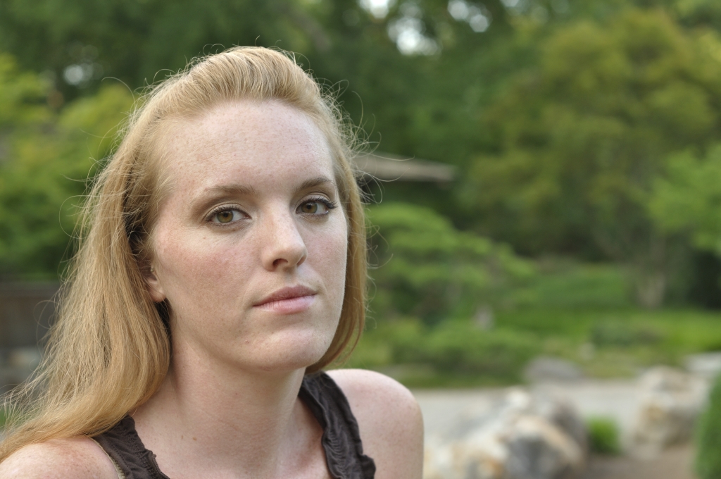 Girl Face Red hair Long Country Sad
