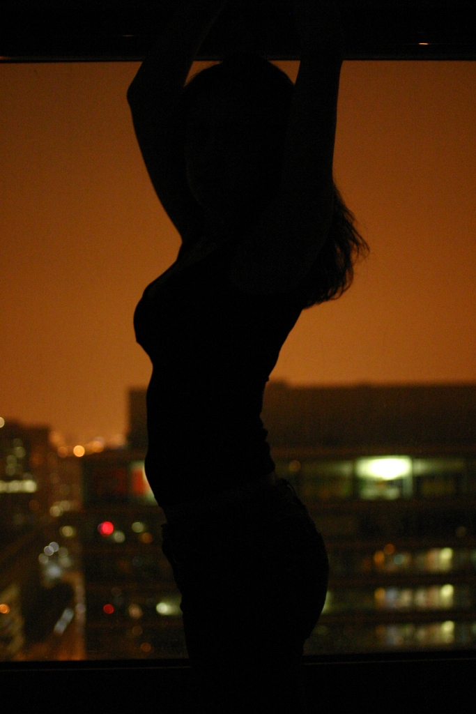 Modeling Native American Indian Butt Brazilian Girl Long curly hair Orange