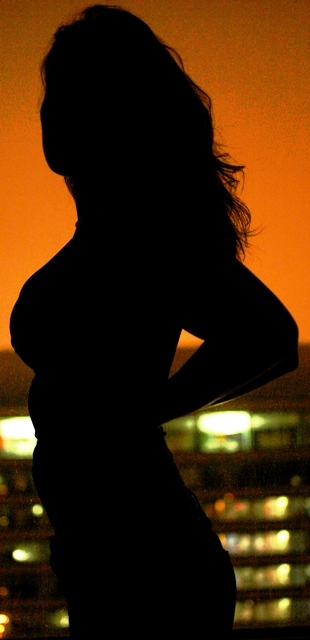 Modeling Native American Indian Butt Brazilian Girl Long curly hair Pretty Orange