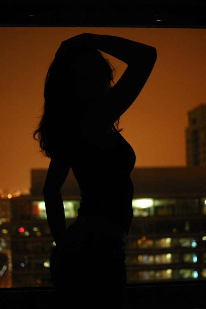 Modeling Native American Indian Butt Brazilian Girl Long curly hair