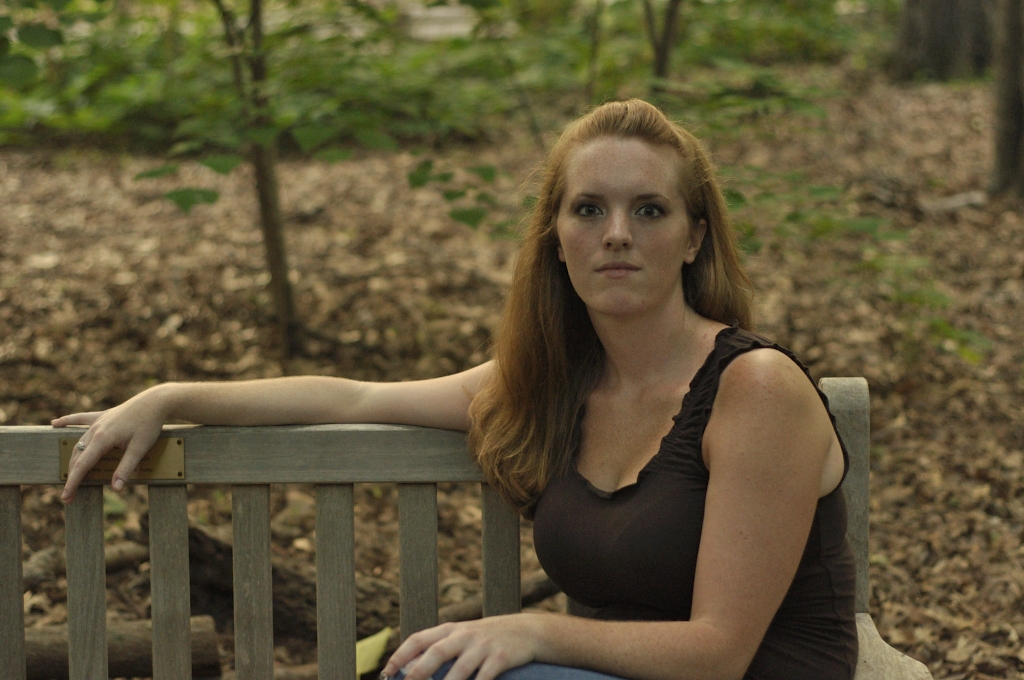 Red hair Long Country American Pretty Girl