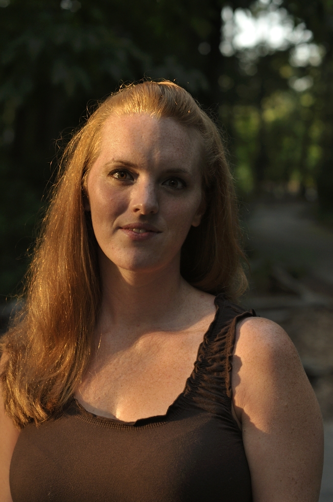 Red hair Long Country Girl Pretty