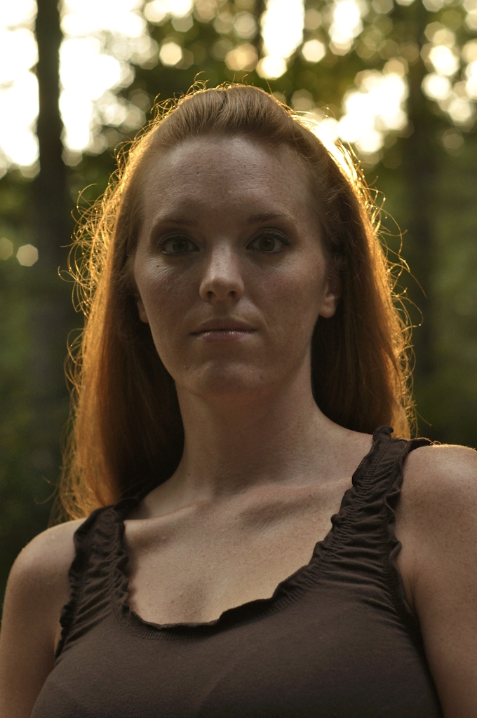 Red hair Long Country Pretty Girl Face