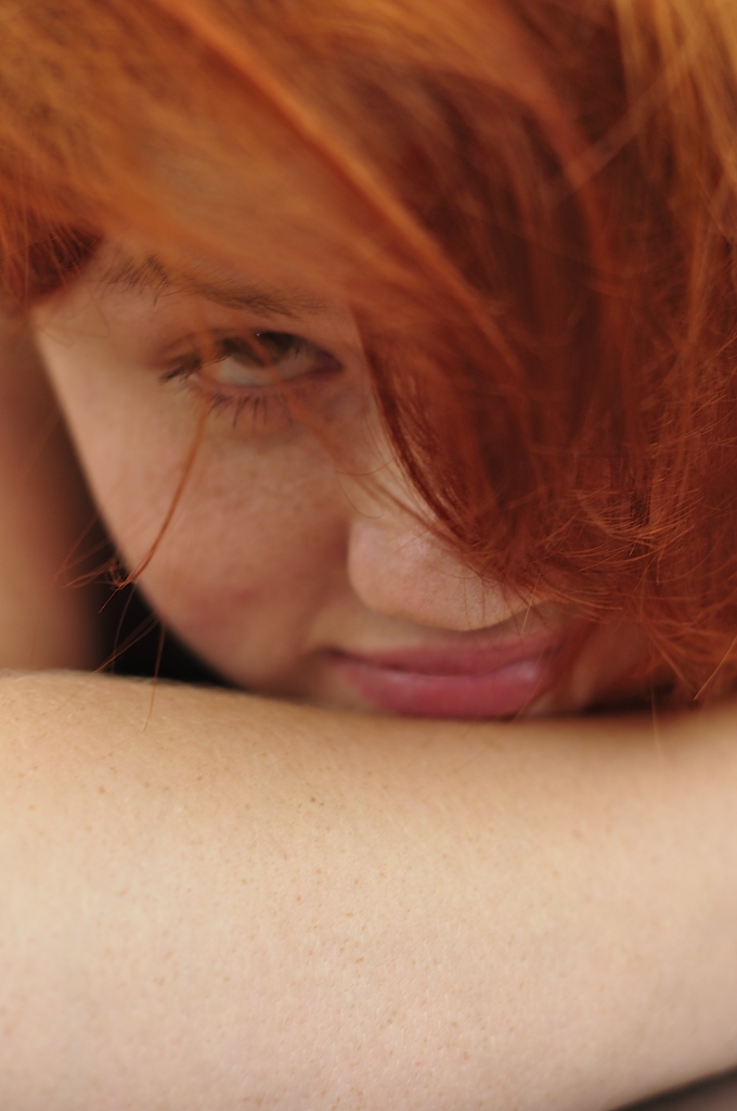 Red hair Teenage Country Pretty Medium hairstyles Girl Face