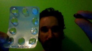 Hunter Hogan with diazepam and vitamin B
