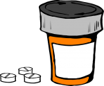 Prescription medicine bottle